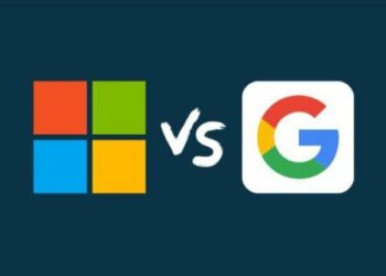 صراع العمالقة: كيف يتنافس غوغل ومايكروسوفت في سباق الذكاء الاصطناعي؟”