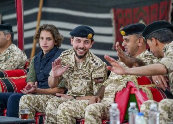 ولي العهد: عزوتي وزملائي رفاق السلاح في لواء الملك الحسين المدرع “شكرا لكم”