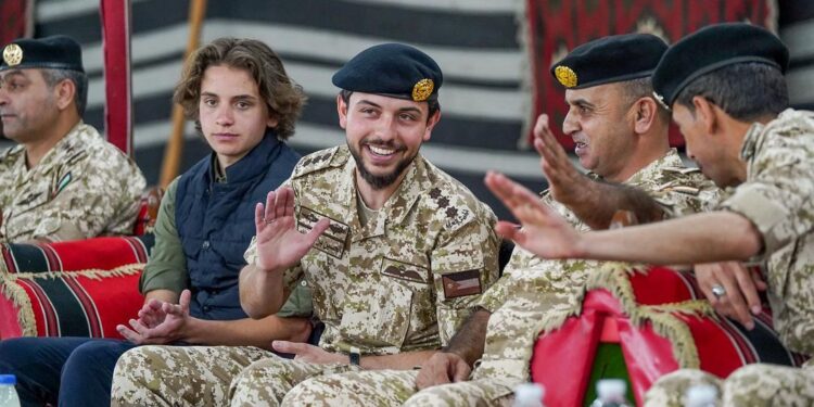 ولي العهد: عزوتي وزملائي رفاق السلاح في لواء الملك الحسين المدرع “شكرا لكم”