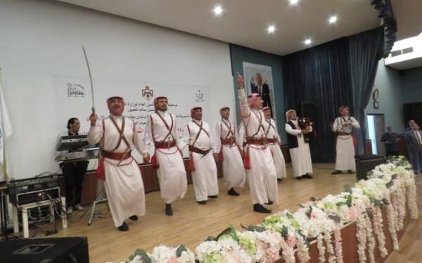 احتفال على مسرح نقابة المقاولين بمناسبة يوم الاستقلال ويوم الجيش والثورة العربية