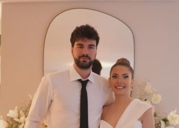 إيدا إيجه تحتفل بزفافها… وإطلالة بتوقيع زهير مراد