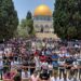 5 آلاف مقدسي أدوا صلاة الجمعة في المسجد الأقصى وسط تشديدات إسرائيلية