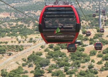 توقف استقبال الزوار في تلفريك عجلون السبت